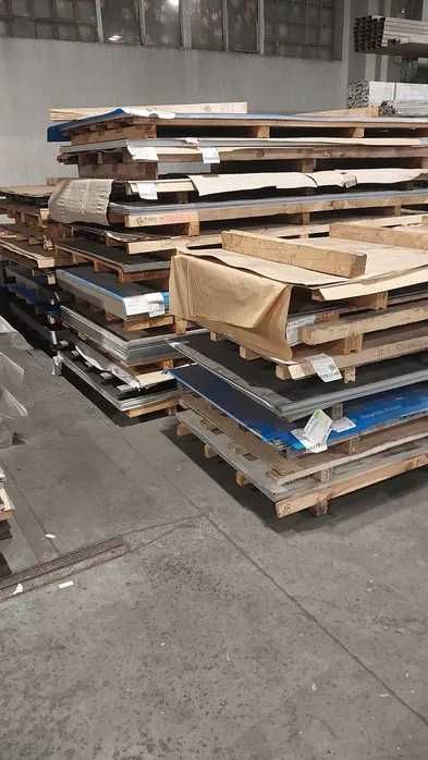 Blacha kwasoodporna, nierdzewna 0,8x1000x2170 gat. 1.4301/304 BYTOM