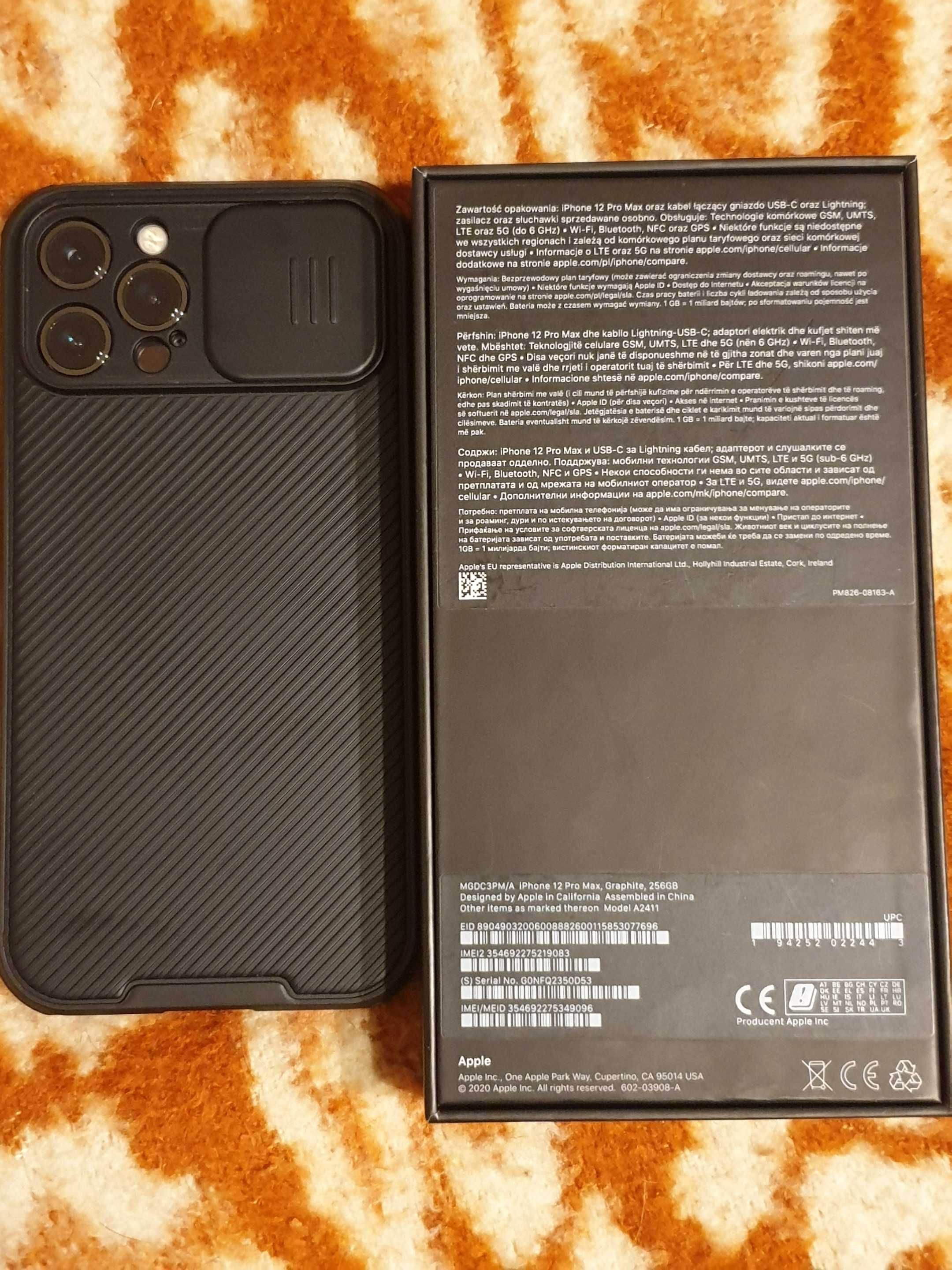 Iphone 12 pro max 256 GB super stan
