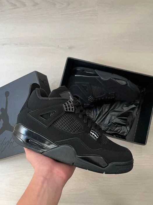 Buty Trampki Jordan _4_Retro_Black_Cat_Rozmiar 40
