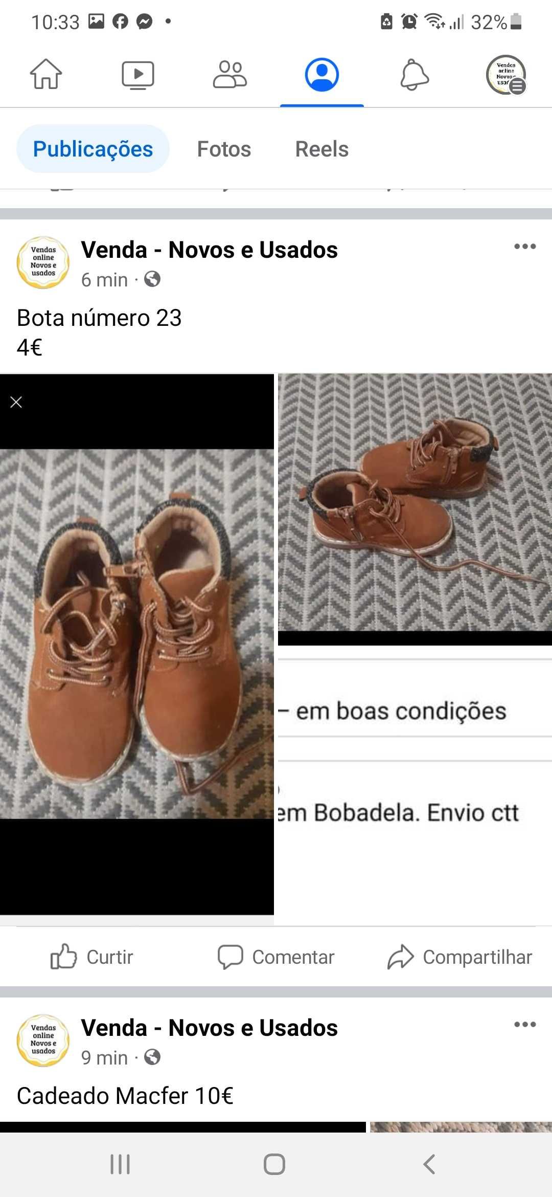 3 Sapatos tamanho 23