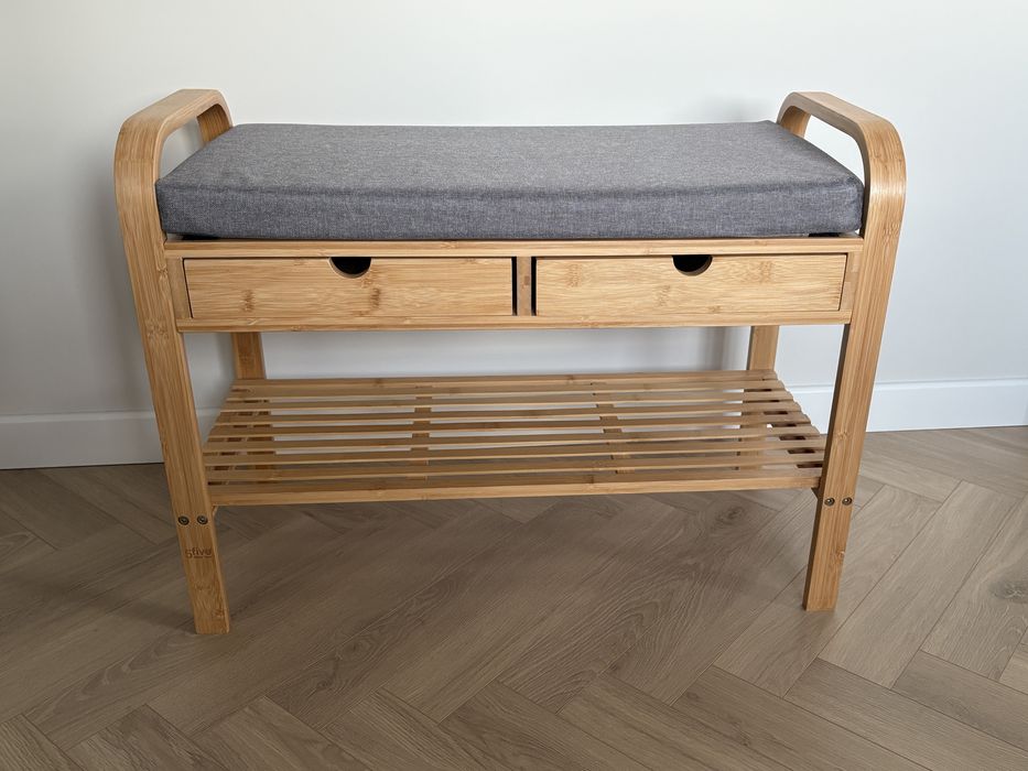 Szafka na buty z siedziskiem 5five Simply Smart ZEN bambus