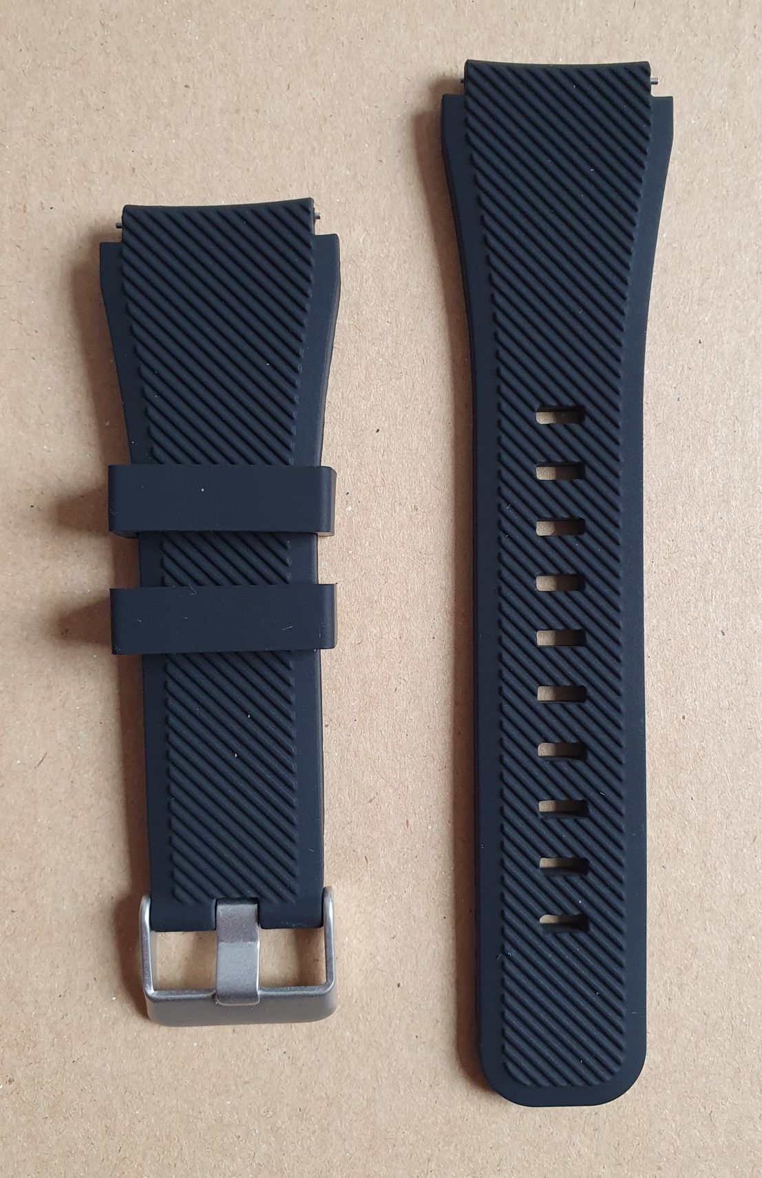 Trzy silikonowe paski 22 mm -   samsung gear s3, galaxy watch, huawei