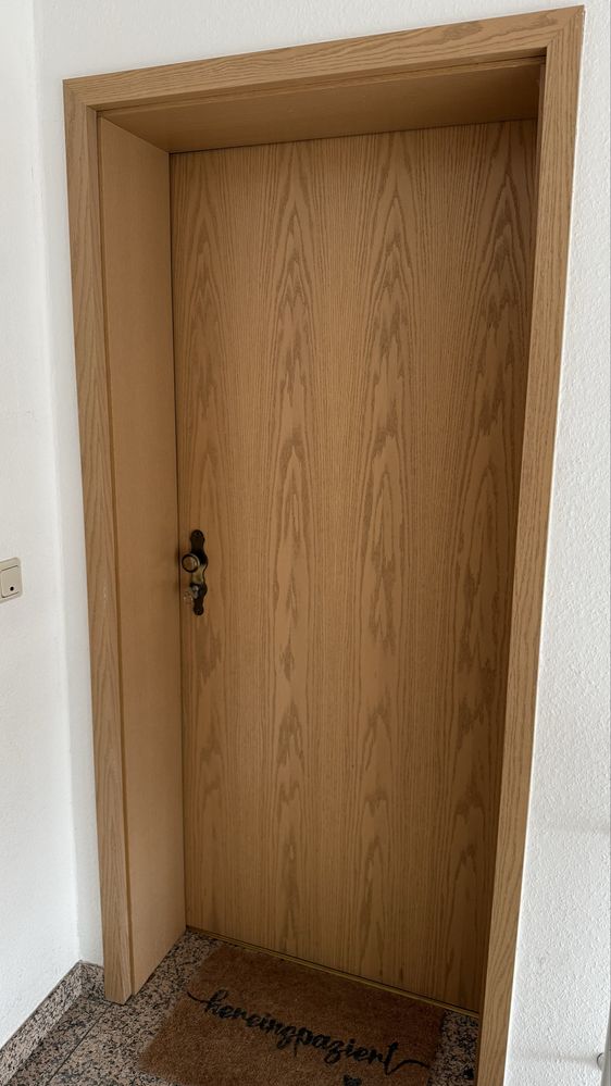 Drzwi lokalowe mieszkaniowe SUPER STAN 86 x 199 cm wejściowe używane