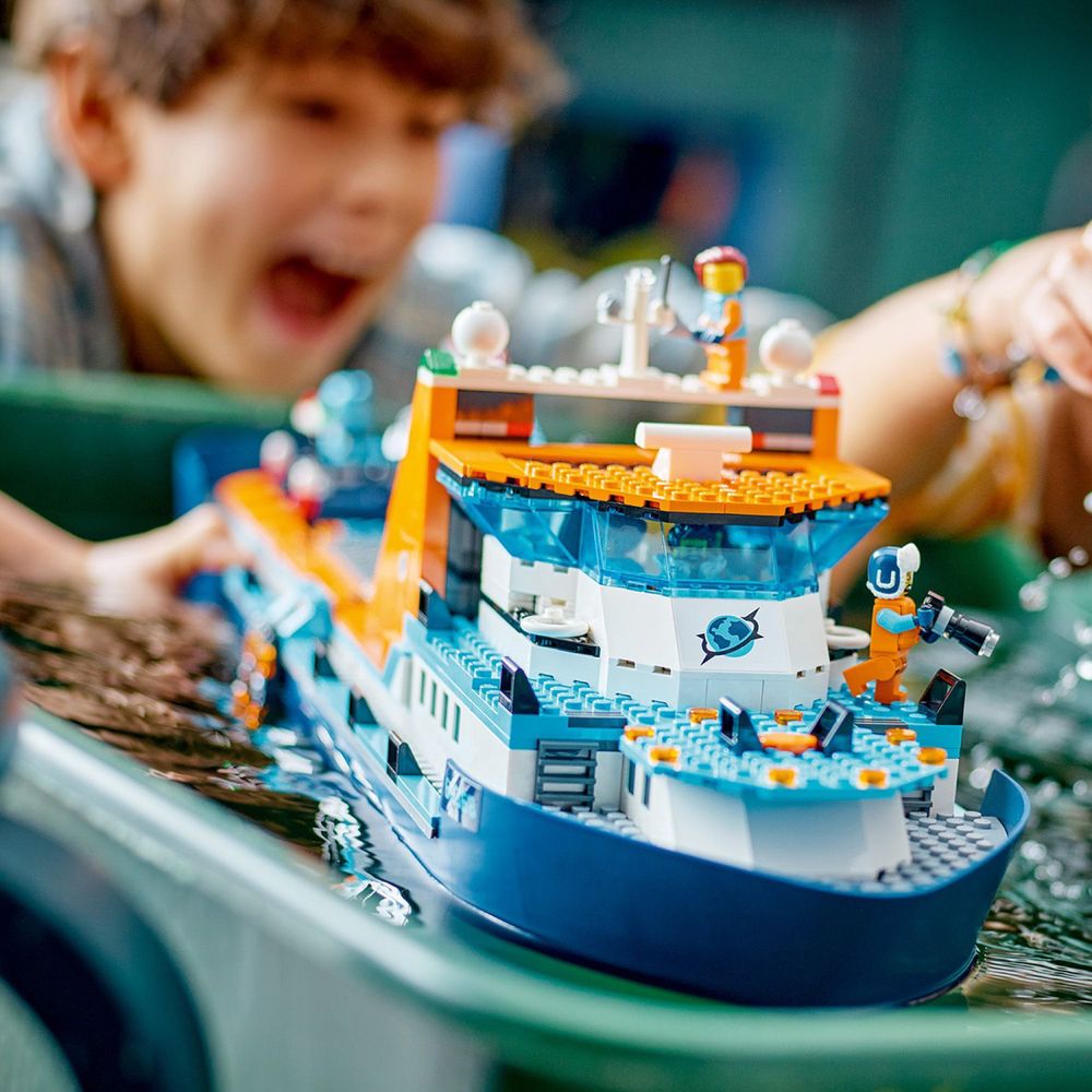 Конструктор LEGO City Арктичний дослідницький корабель (60368) лего