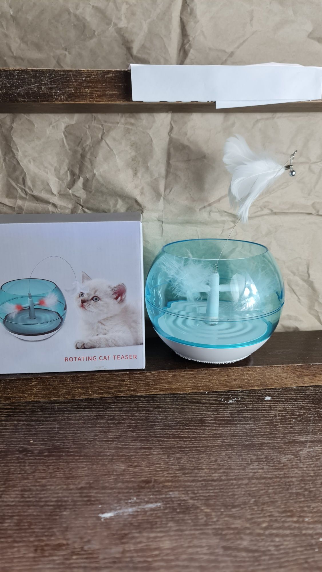 Brinquedo Interactivo para Gatos