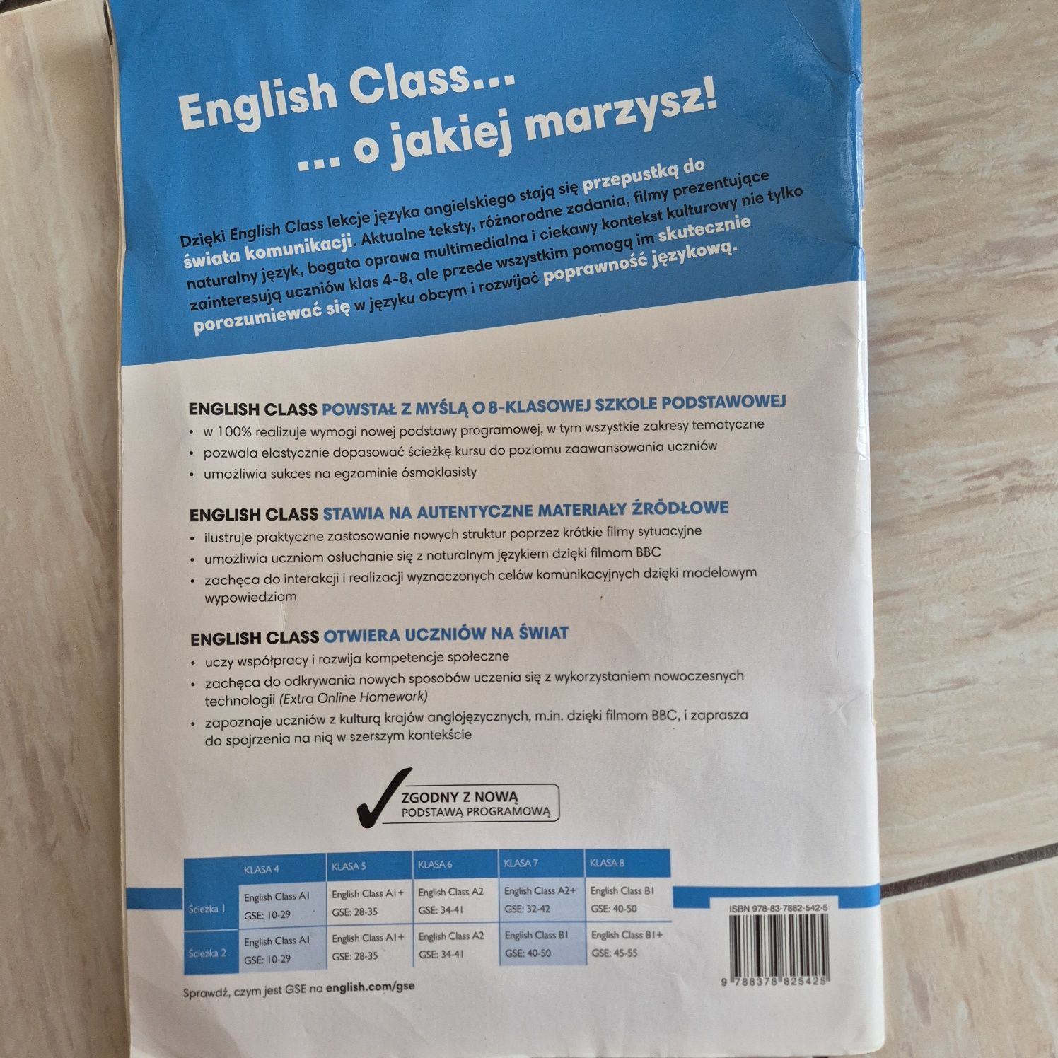 English class a1+ zeszyt ćwiczeń