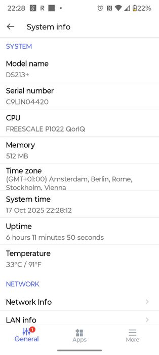 Serwer NAS Synology DS213+