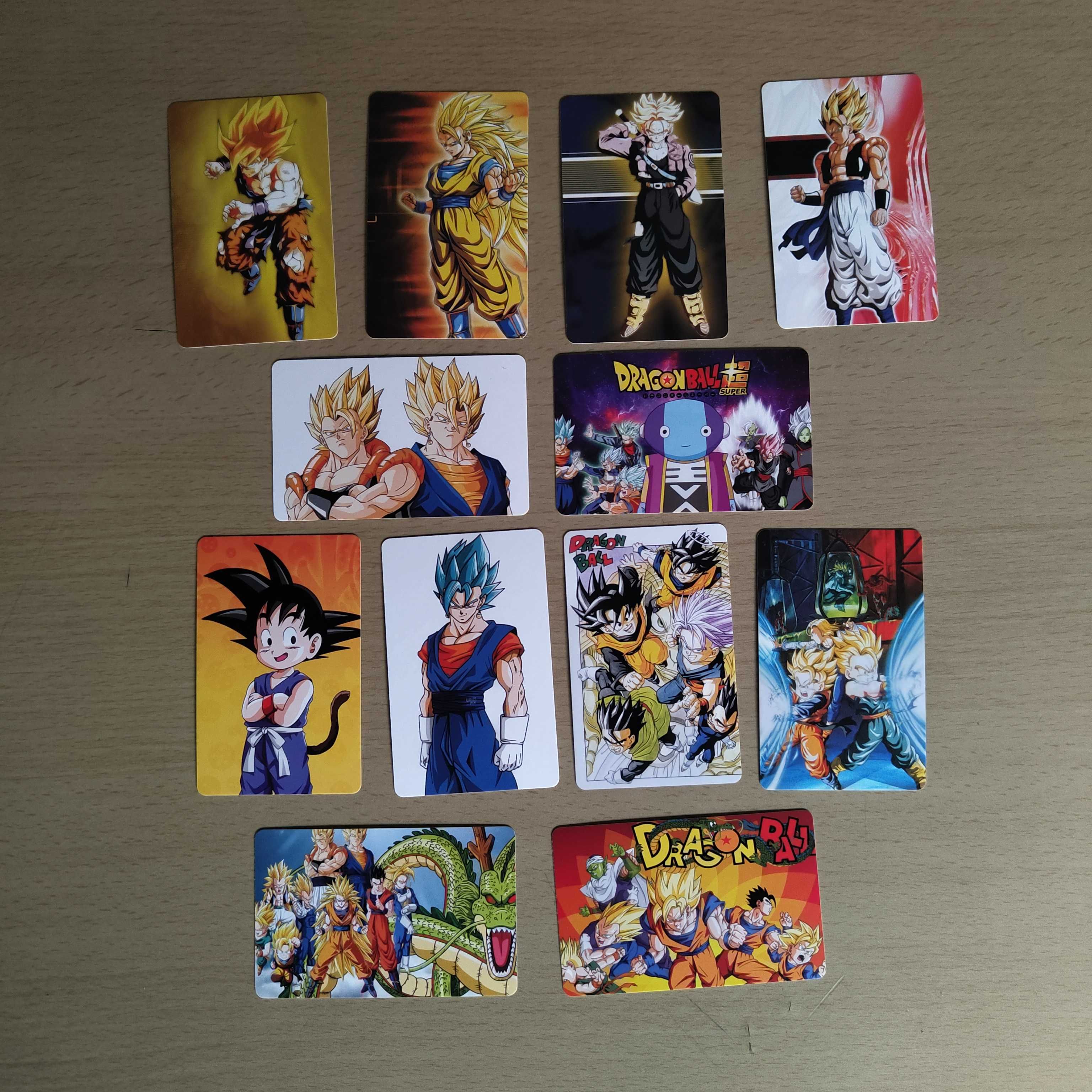 Cartas Dragon Ball - 60 Unidades