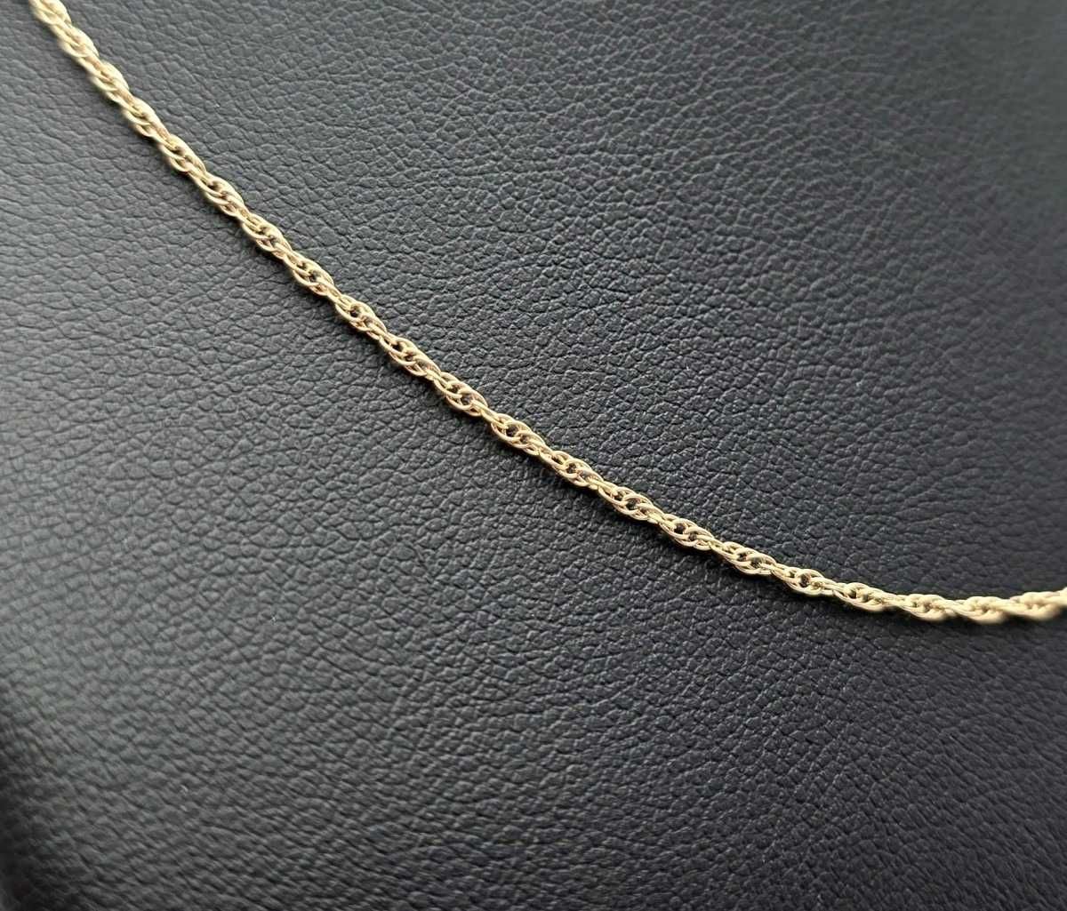 Piękny Złoty Łańcuszek 2,86G P585 67CM