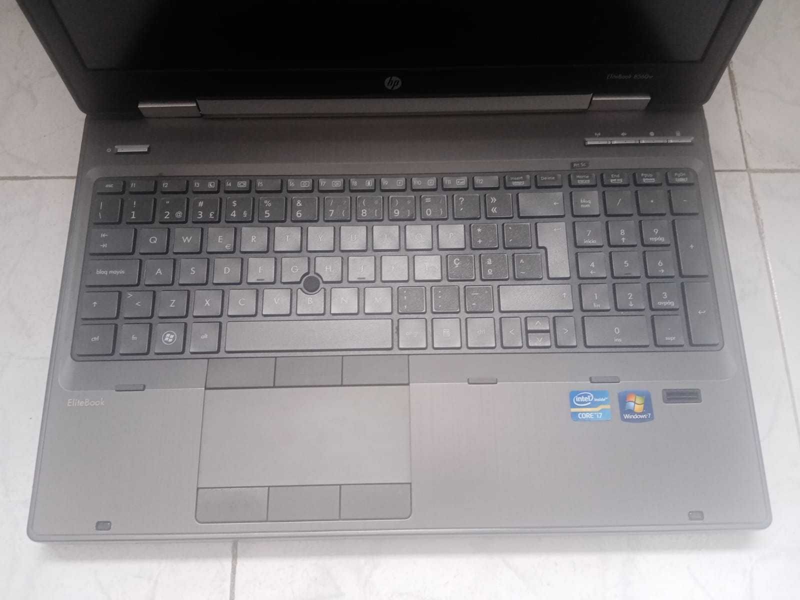 Portatil HP EliteBook 8560w Intel® Core i7