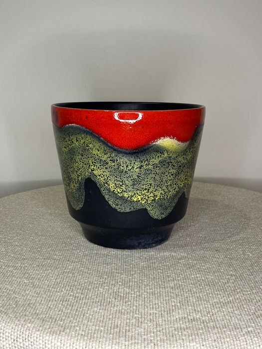 Ceramiczna doniczka Fat Lava Dumler&Breiden 700-16. West Germany