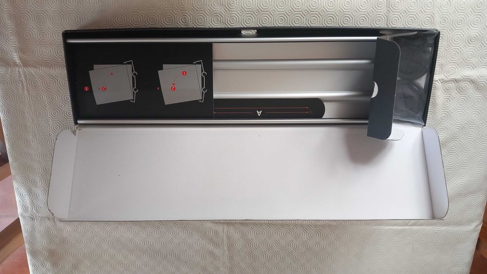 Suporte para DVD's aluminio