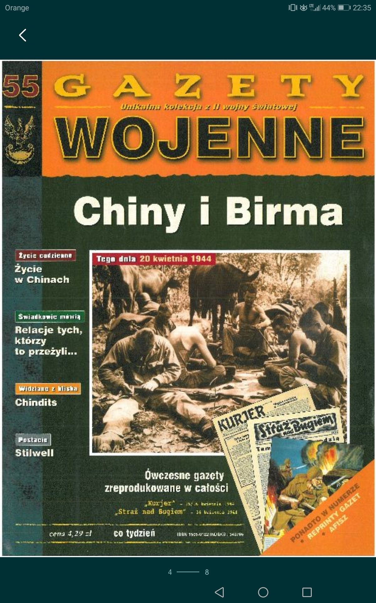 Zestaw Gazety wojenne
