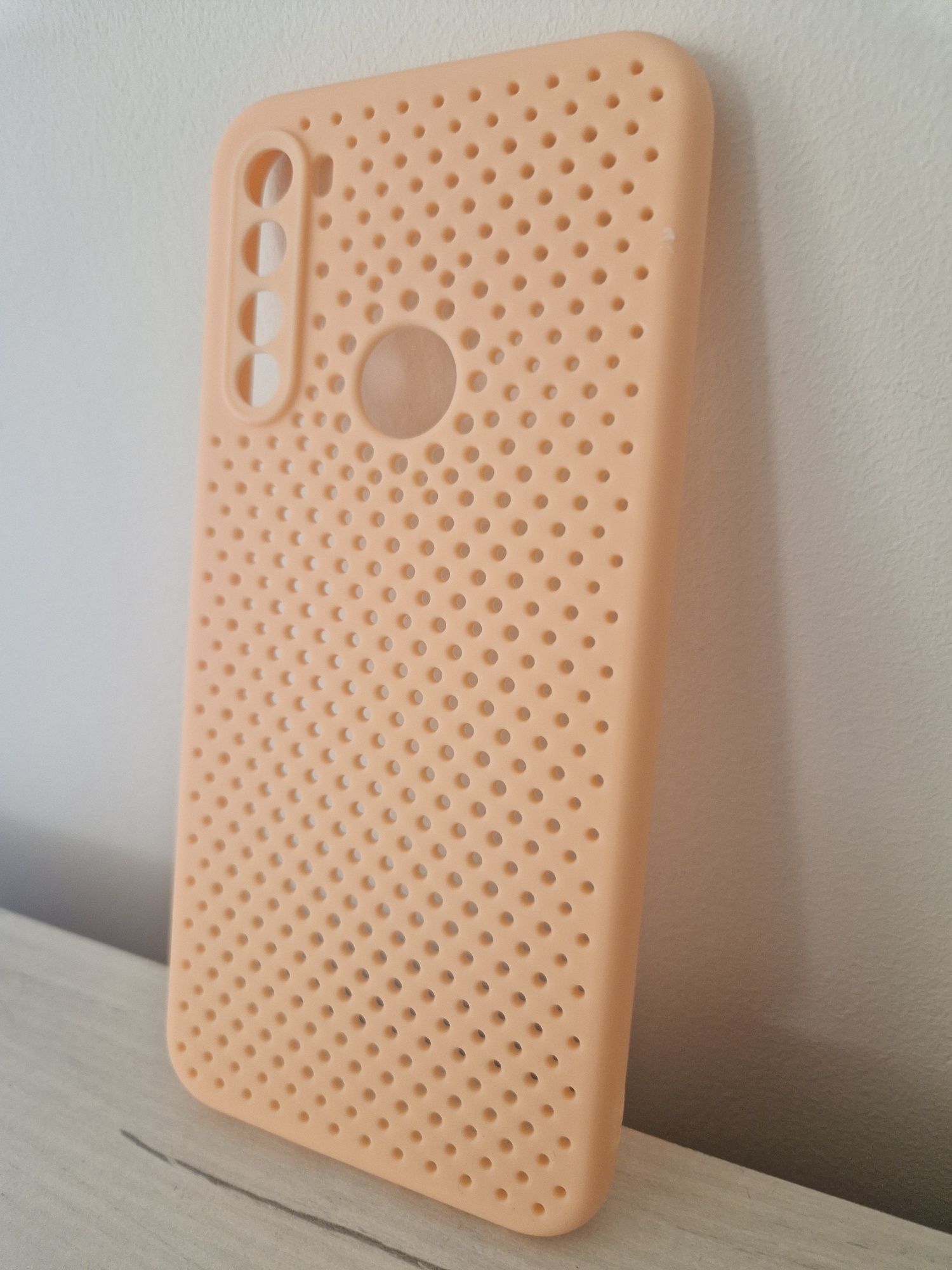 Breath Case do Xiaomi Redmi Note 8T Złoty Róż