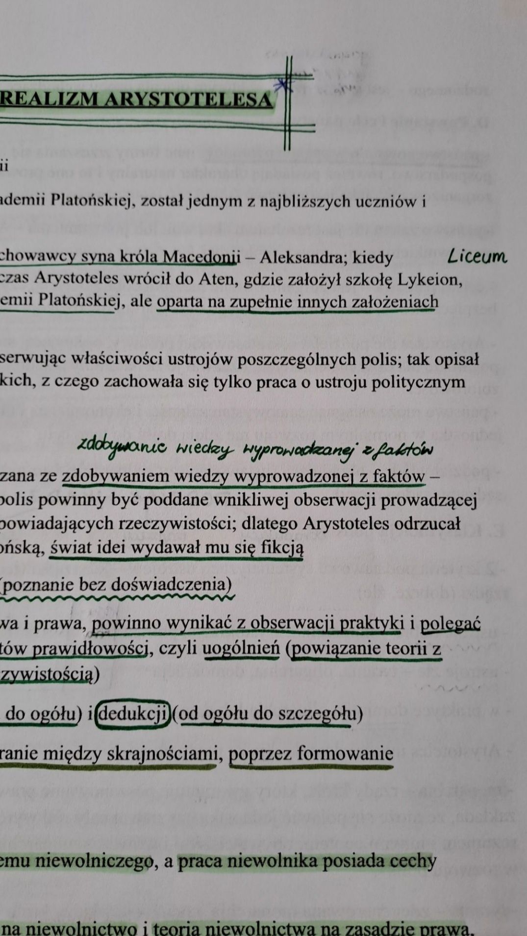 Doktryny polityczno-prawne notatki