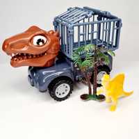 Super Dinowoz samoch do transportu Dinozaurow + figurka akcesoria