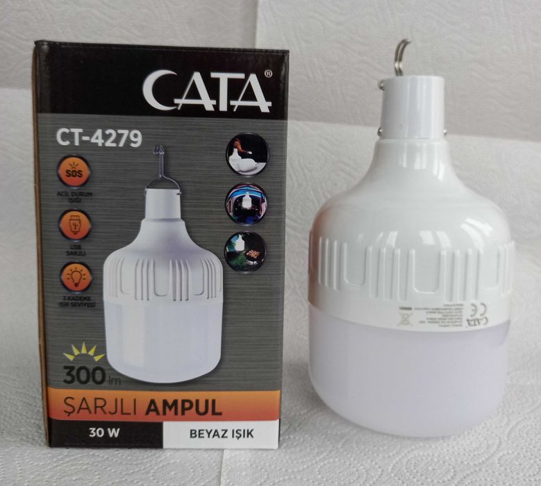 Ліхтар з акумулятором Cata CТ-4229   Cata CТ-4279