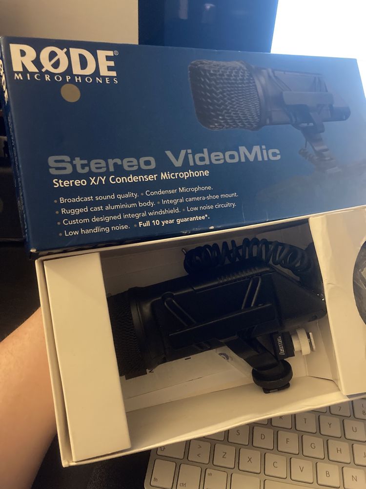 Microfone Rode Stereo VideoMic
