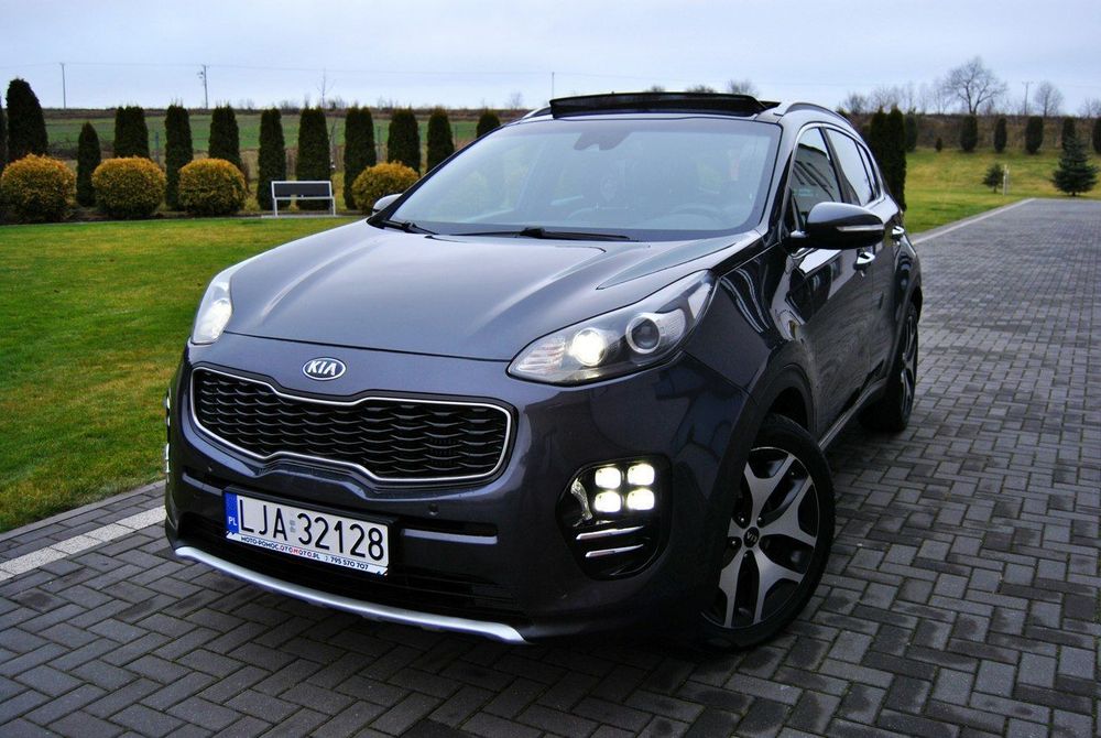 Kia Sportage GT-line *Kamera cof.* SKÓRA *LEDY *GPS-PL *ALU 19" *Rej-PL