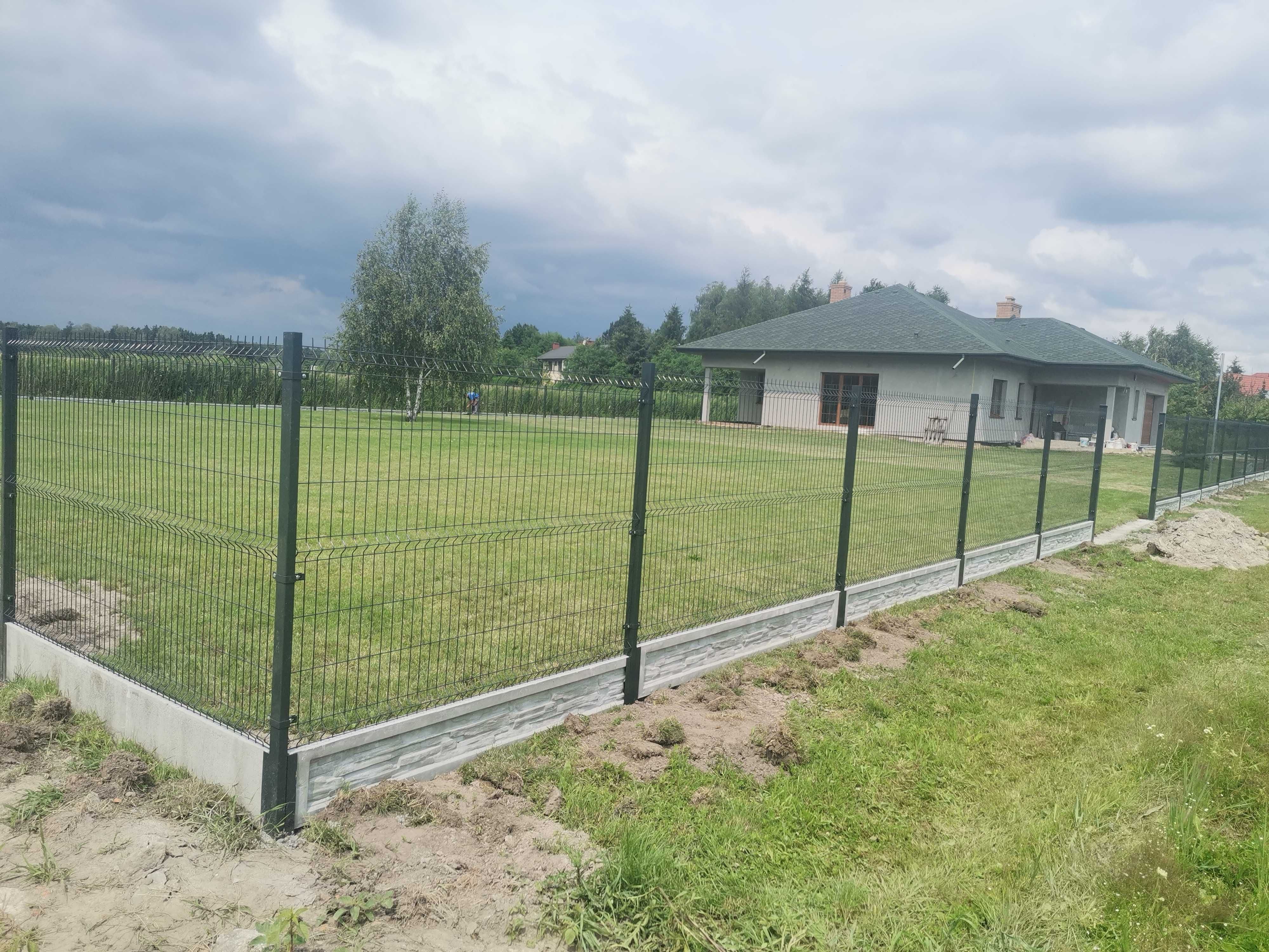 Ogrodzenie panelowe materiał z robocizną