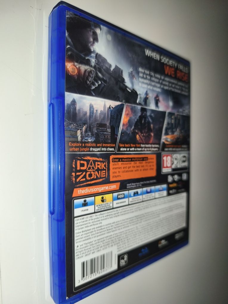 Gra Ps4 The Division gry PlayStation 4 Sniper UFC Crash Mafia Syberia