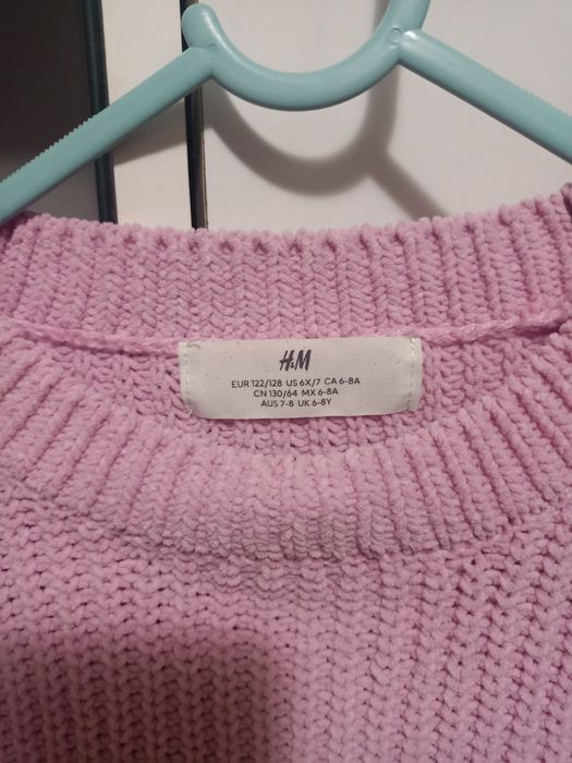 Sweter hm 122/128
