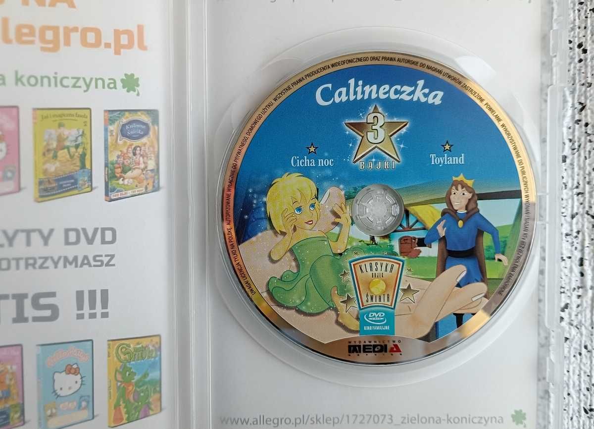 Zestaw bajek dla dzieci na DVD (I)