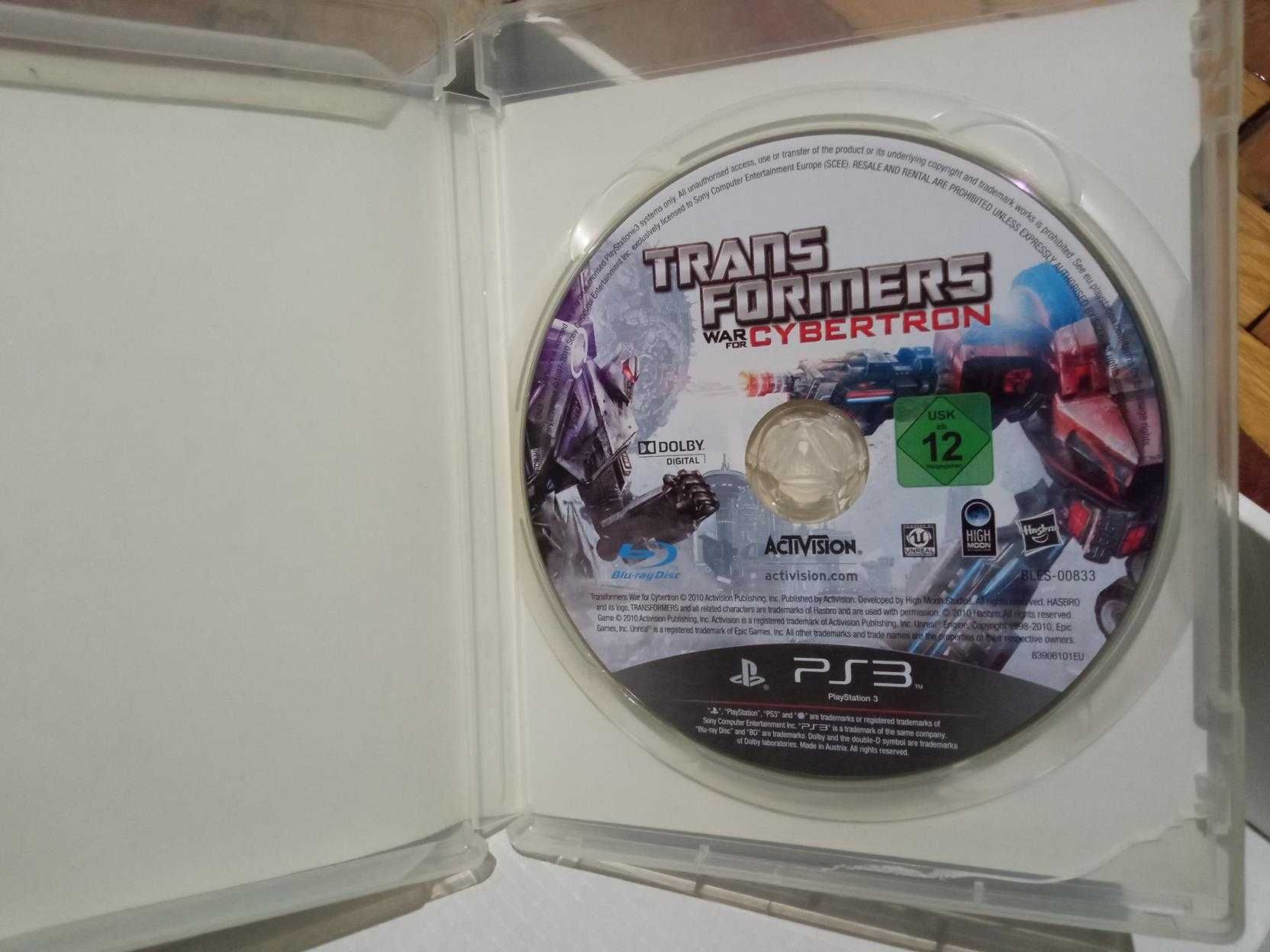 Gra TRANSFORMERS War For Cybertron PS3 Wojna o Cybertron