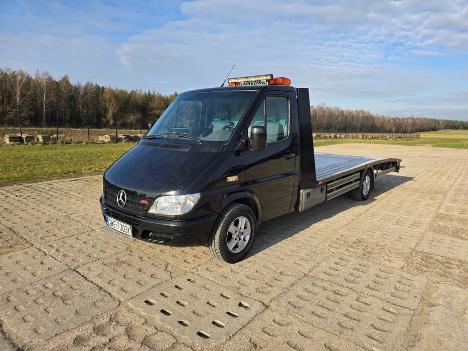 Mercedes-Benz Sprinter Autolaweta  Autolaweta Sprinter 903 /FAKTURA VAT/ 2005r / 2.7 Cdi Pełen Automat