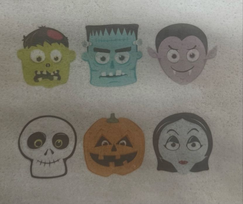 Halloween - wydruki spożywcze