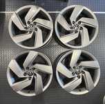 Диски R17 5х112 Volkswagen Golf 8 GTI Jetta Passat темне срібло оригін