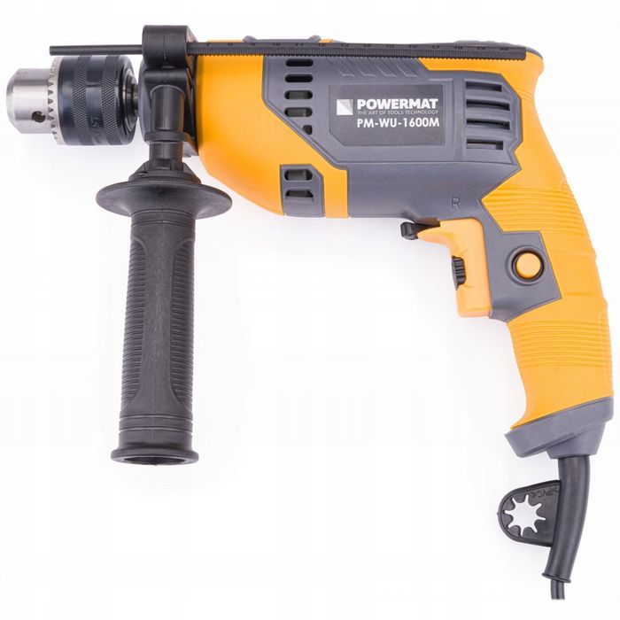 Mocna Wiertarka Wkrętarka Udarowa 1600W Regulacja