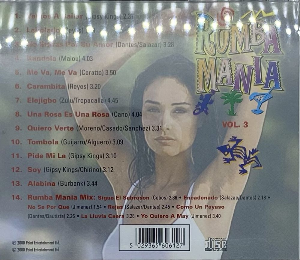CD “Rumba Mania Hits volume 3”