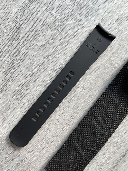 NOWY Pasek do zegarka smartwatch samsung galaxy czarny zapasowy