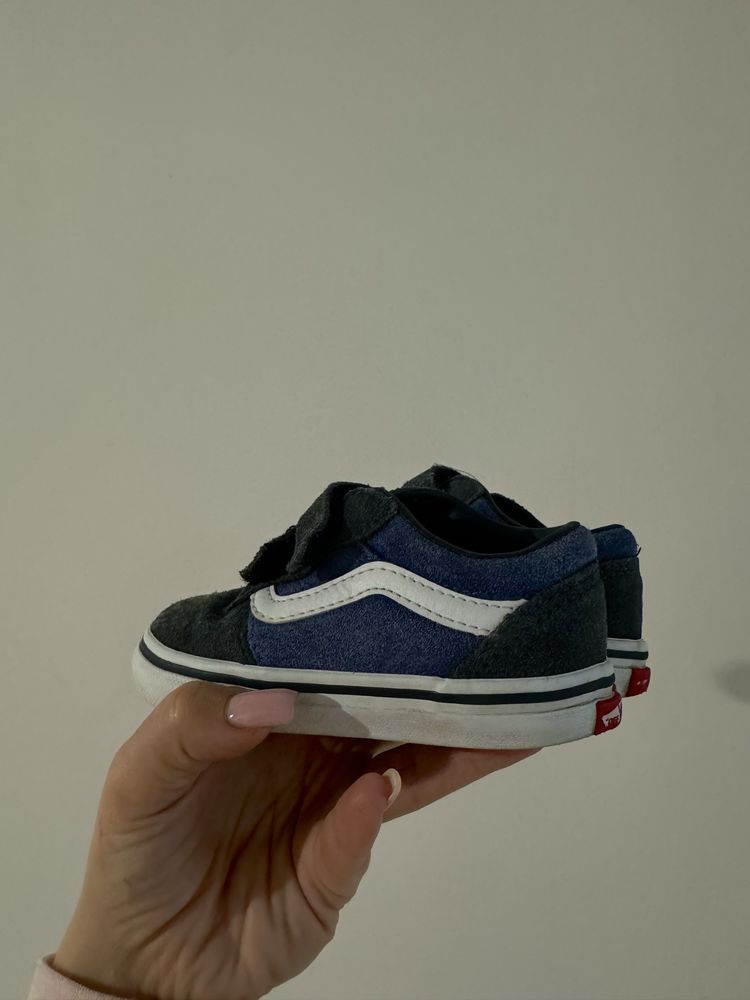 Кеды детские vans оригинал кожаные 23 размер