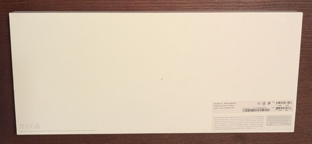 Клавіатура Apple Magic Keyboard 2 A1644 MLA22LL/A Нова Оригінал