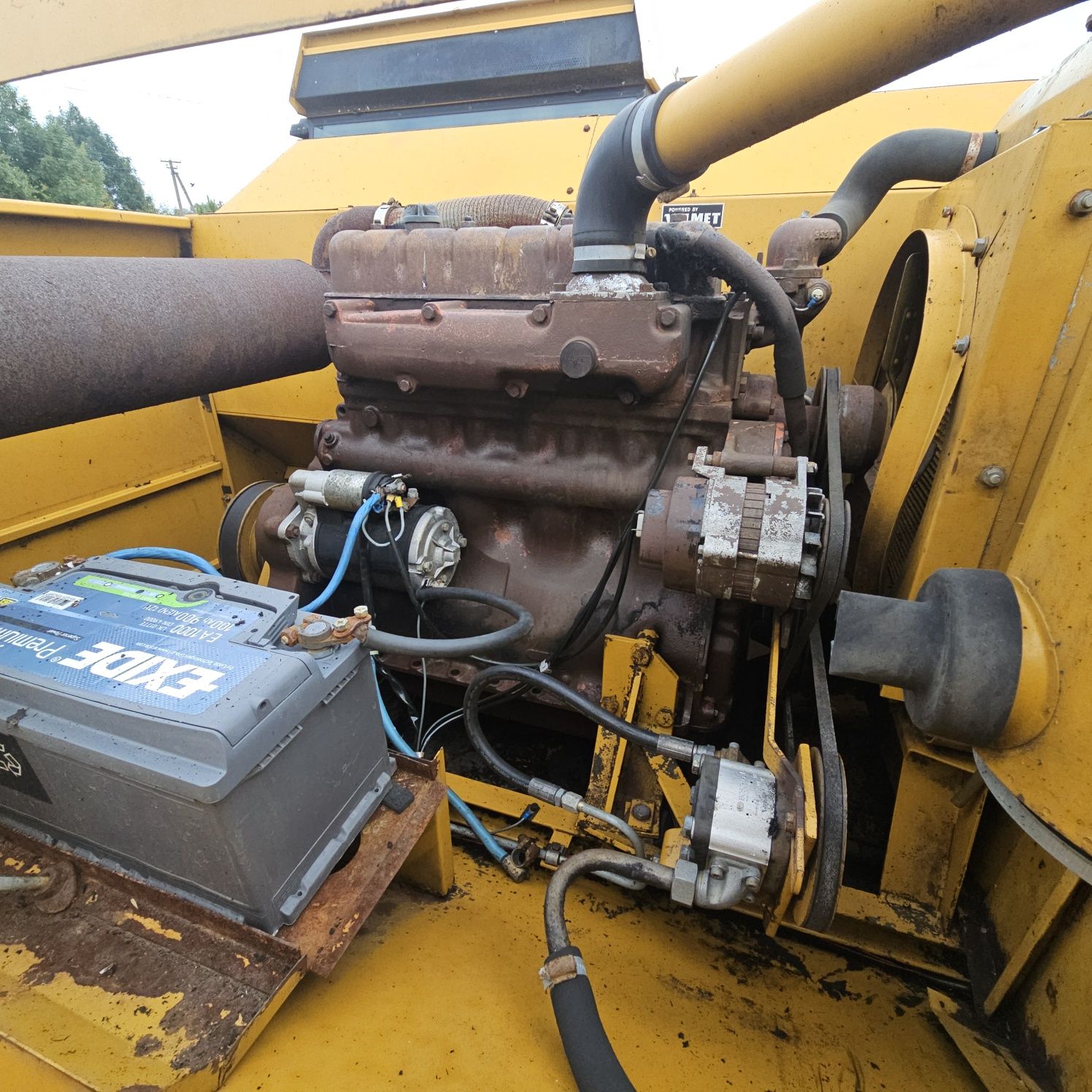 Комбайн зерно збиральний Sampo 600 680 690 з Фінляндії