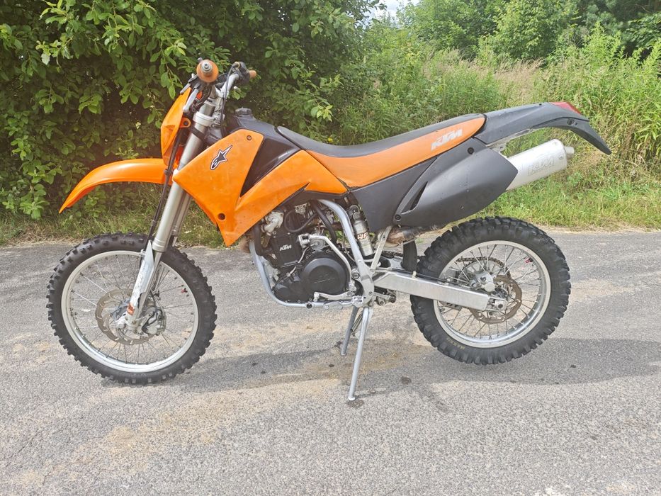Ktm exc 400 bezwypadkowy Cross z możliwością rejestracji
