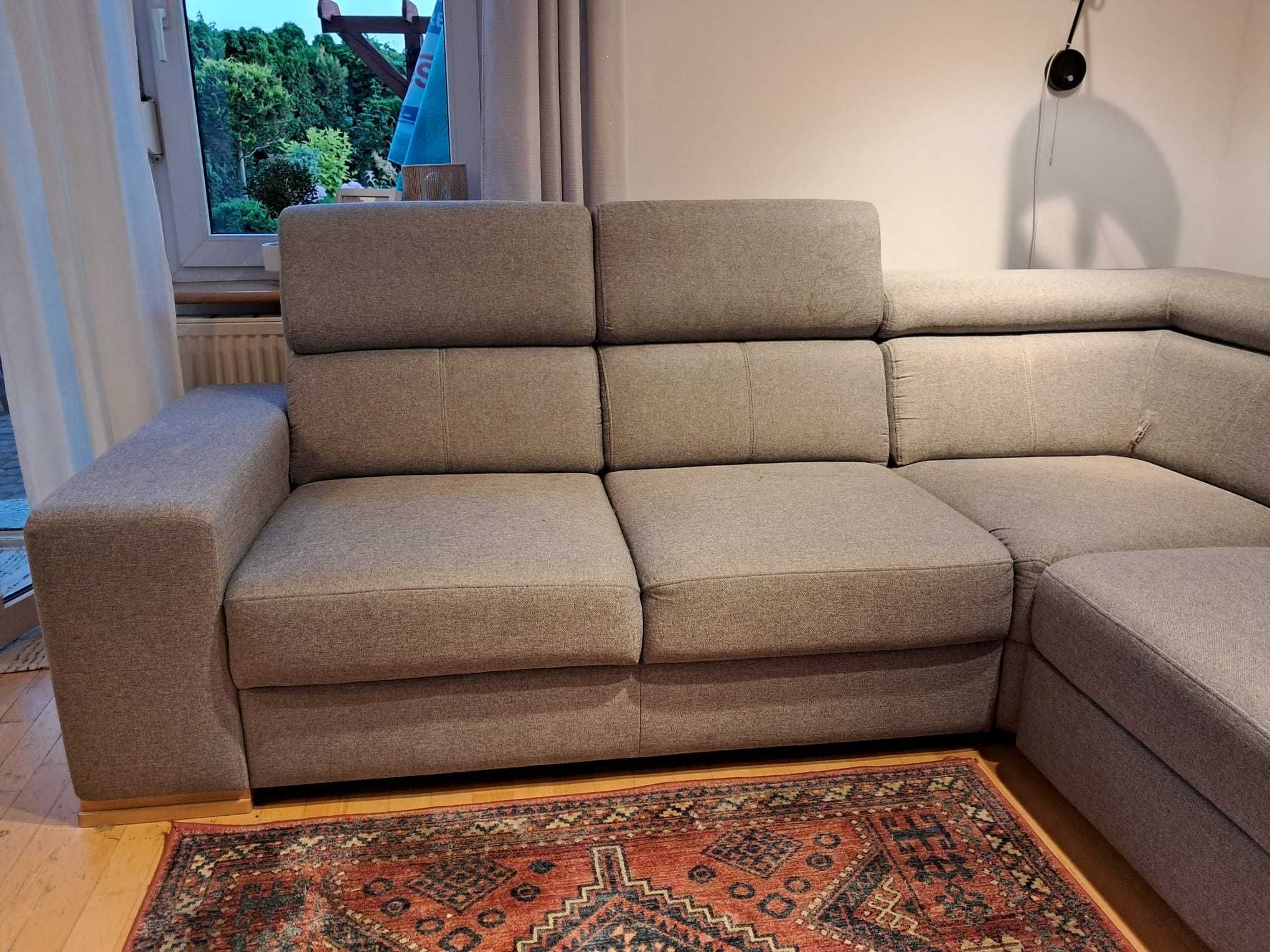 Narożnik sofa z funkcją spania