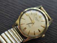 Zegarek Blumus De Luxe złoto ETA 2391 vintage