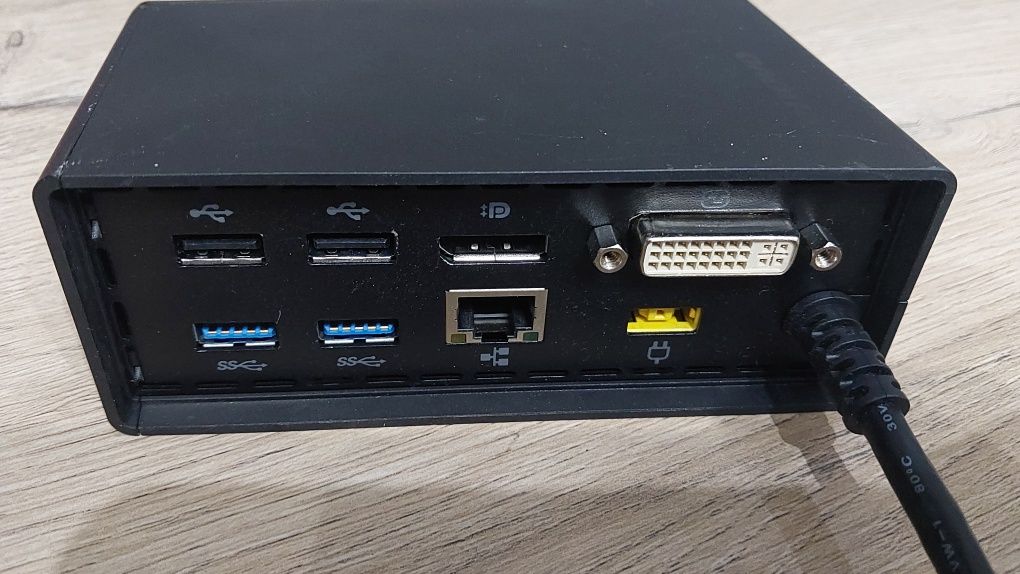 Stacja dokująca Lenovo 4X10E52941 + zasilacz pełen zestaw