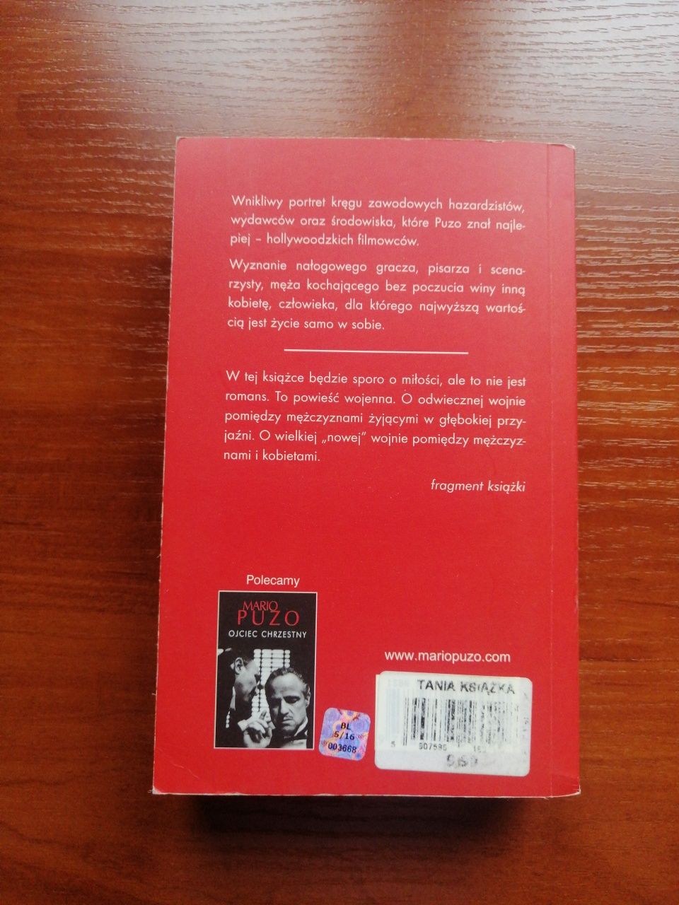 Mario Puzo - Głupcy umierają.