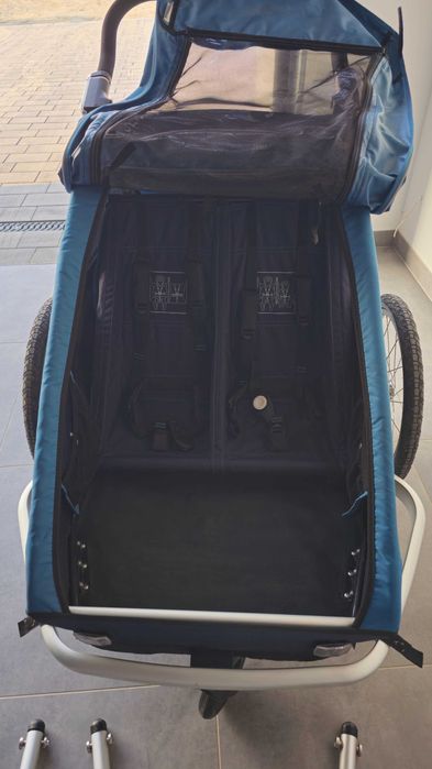 przyczepka Croozer 3w1 Kid Plus For 2 + hamak i podkładki dla dzieci!