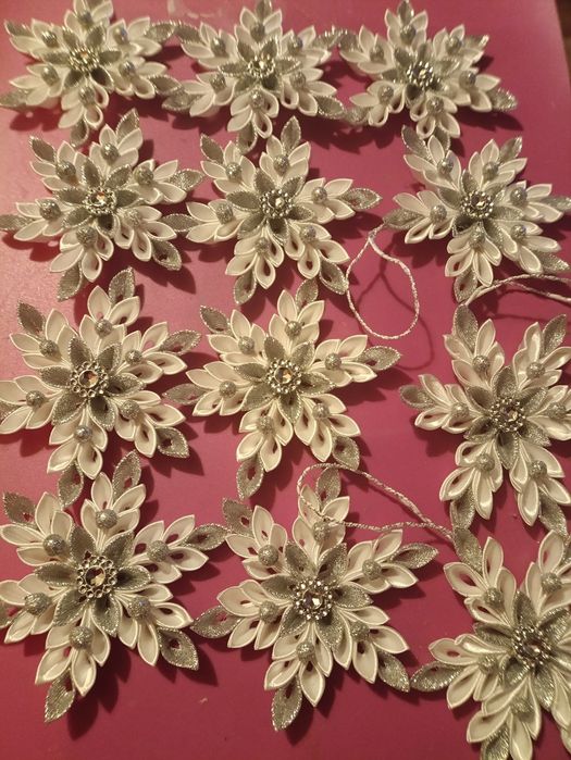 Śnieżynki na choinkę