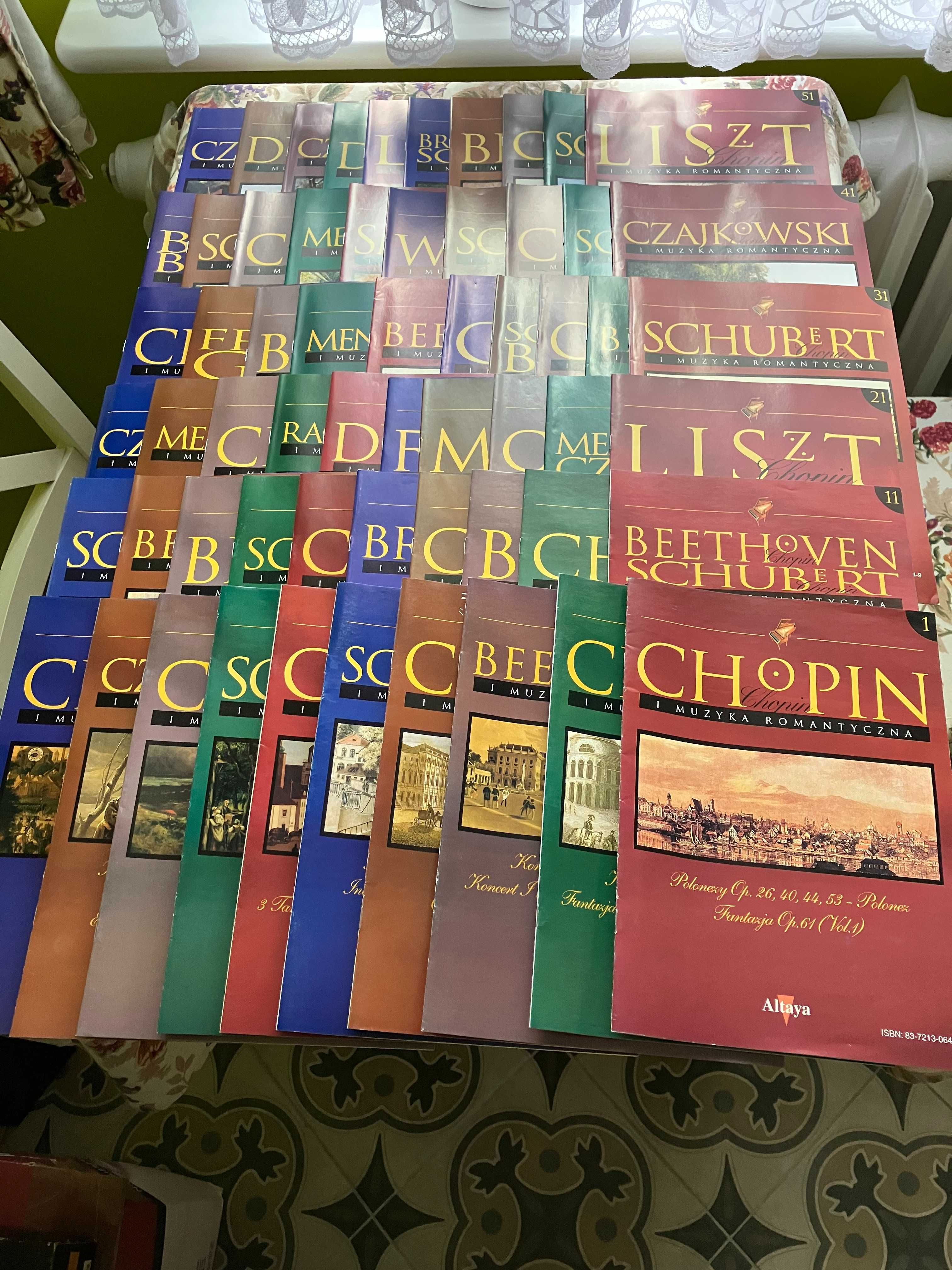 Kolekcja Chopin i muzyka romantyczna - 60 zeszytów