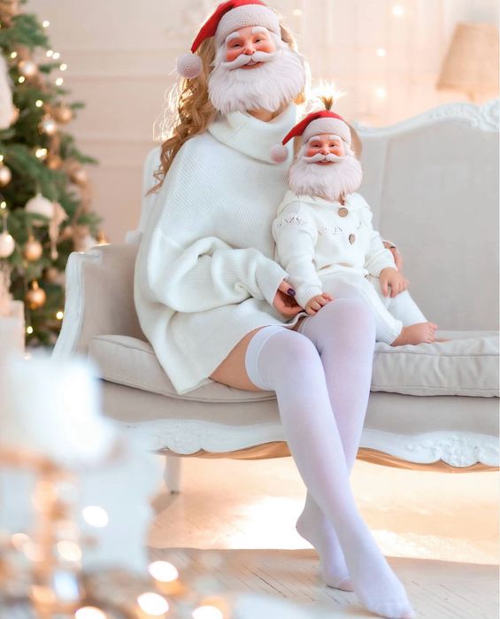 Теплий взязаний білий светр гольф