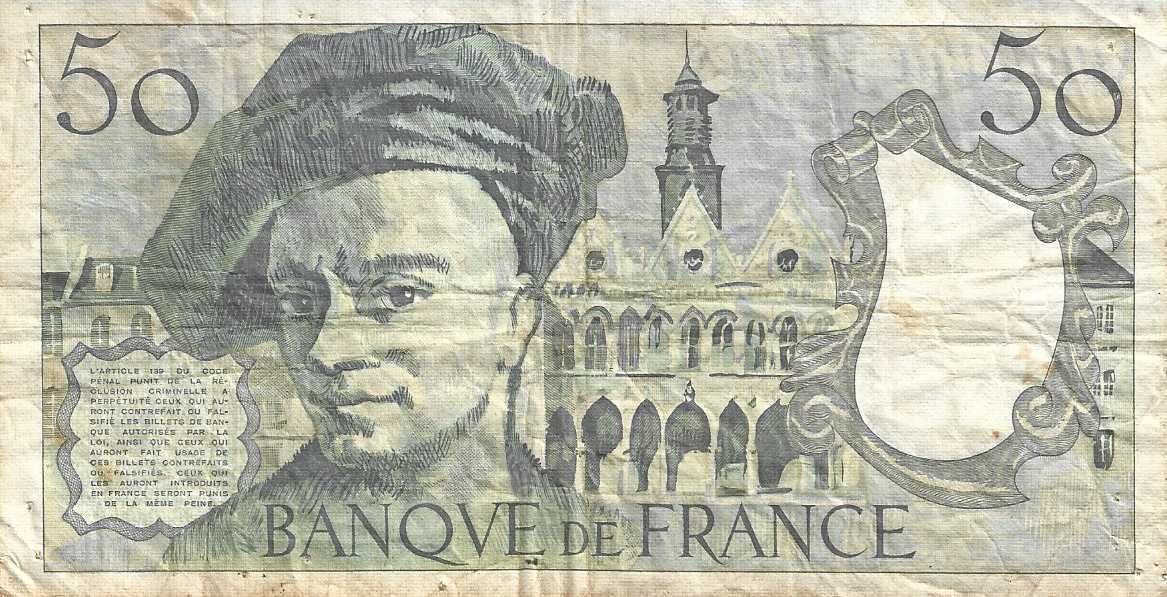 Notas antigas - França