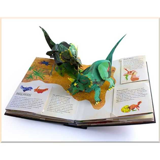 Інтерактивна книга Pop-Up: Encyclopedia Prehistorica Dinosaurs/Sharks
