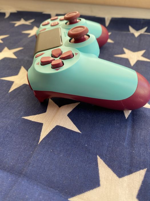 Dualshock 4, джойстик, геймпад для playstation 4 ягідний