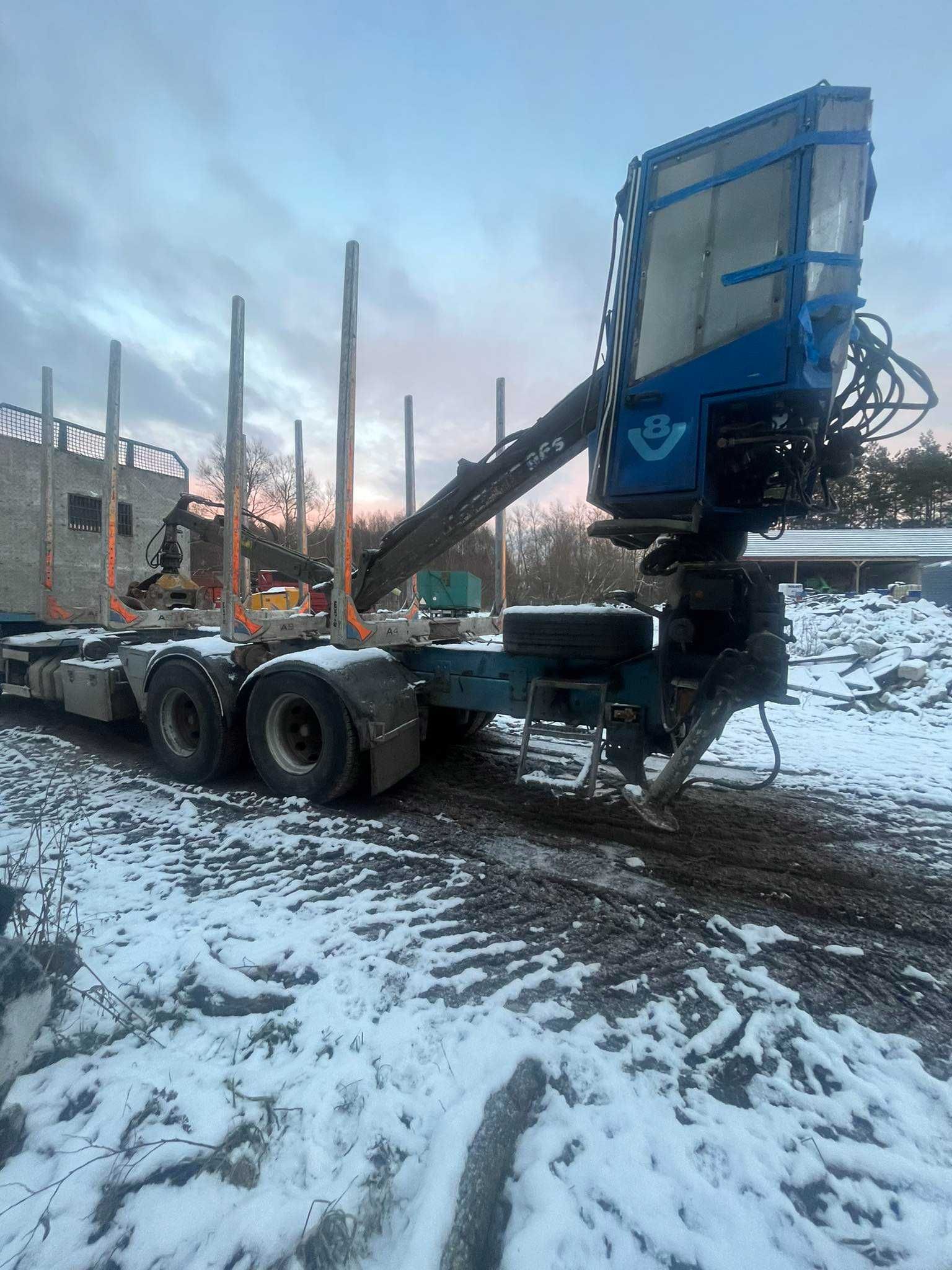 Scania R560 do drewna HDS